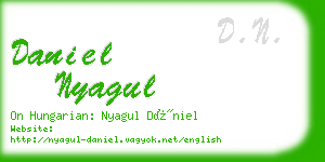 daniel nyagul business card